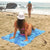 Shaka Love - Retro Palm Blue Turkish Towel (Add-On)
