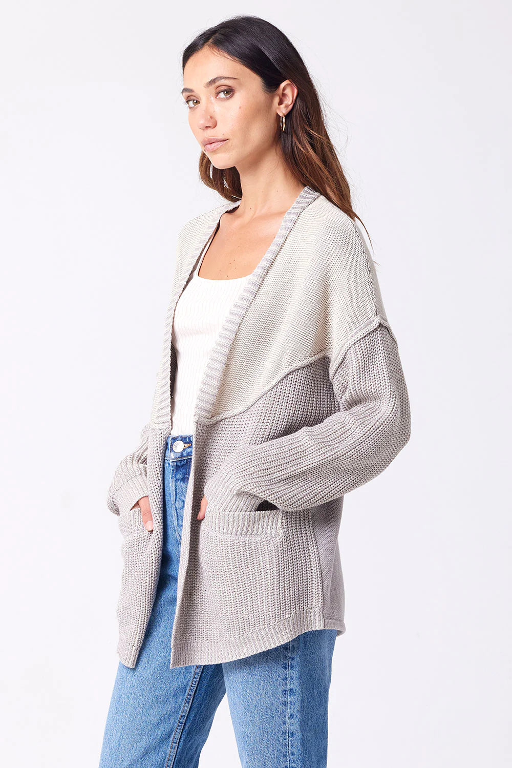 Saltwater Luxe - Terese Sweater - Smoke (Add-On)