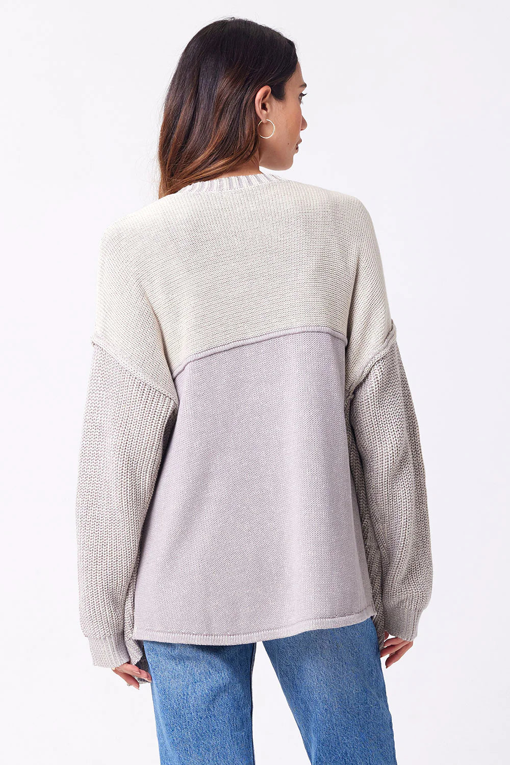 Saltwater Luxe - Terese Sweater - Smoke (Add-On)