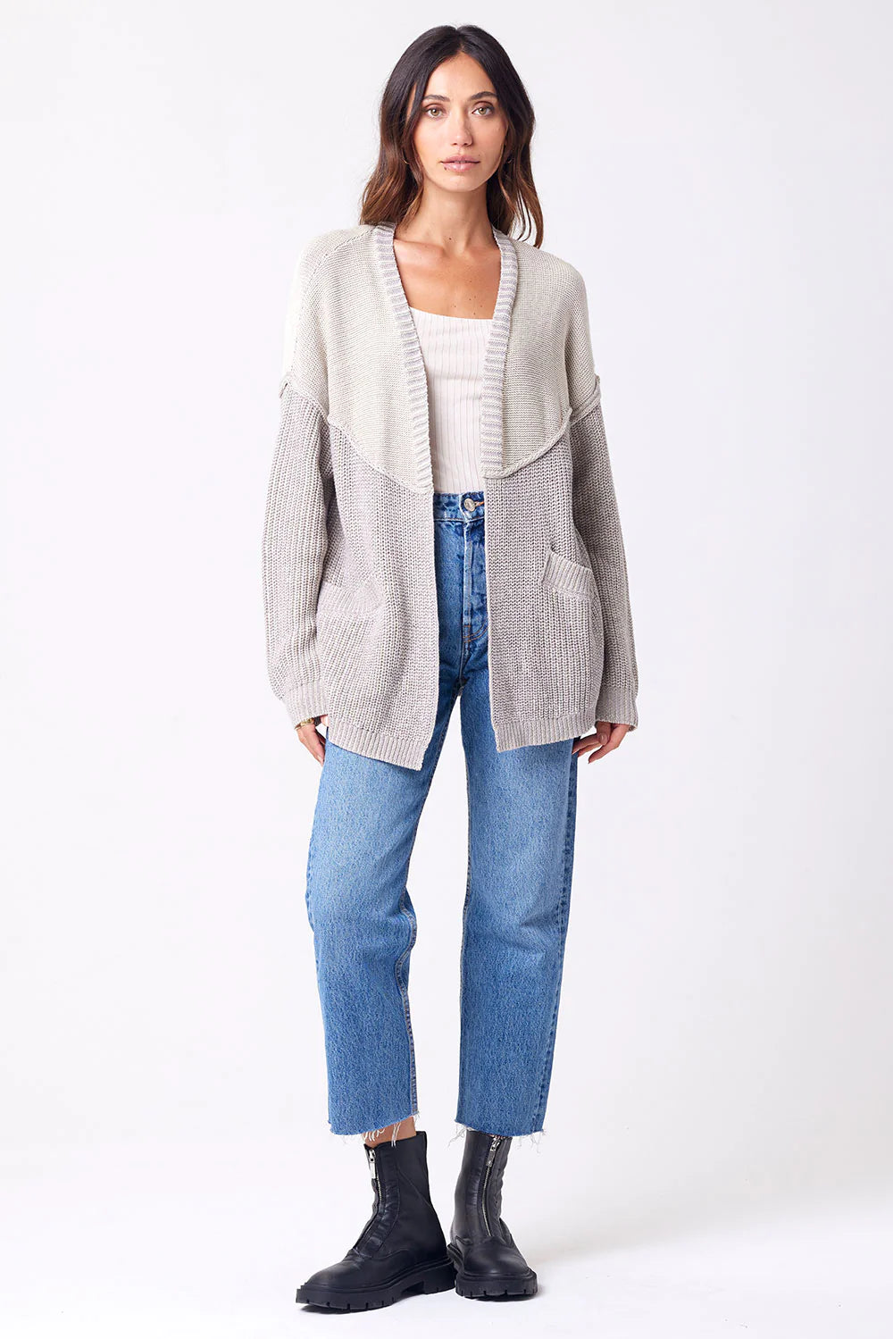 Saltwater Luxe - Terese Sweater - Smoke (Add-On)