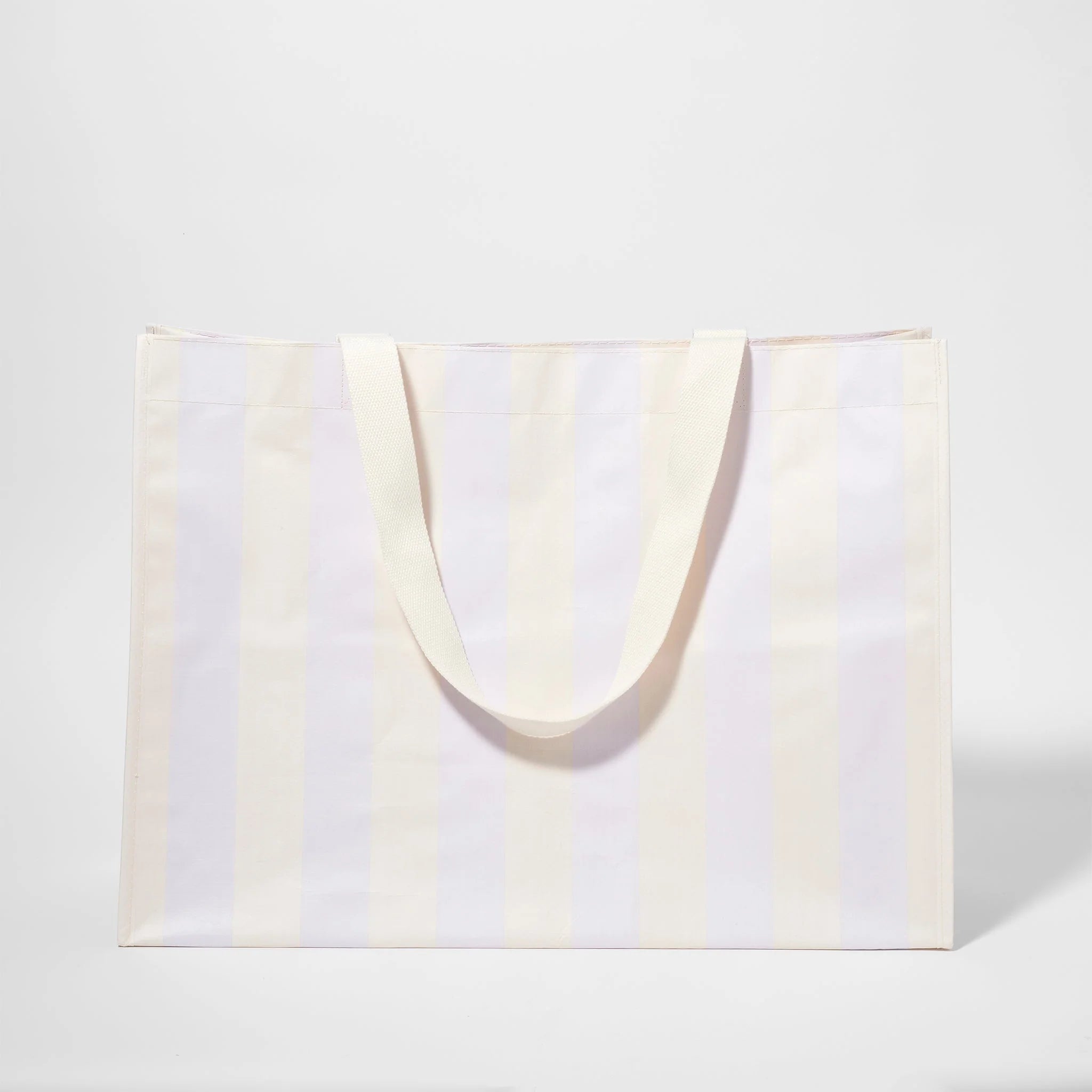 Sunnylife - Carryall Beach Bag - Rio Sun Pastel Lilac Stripe (Add-On)