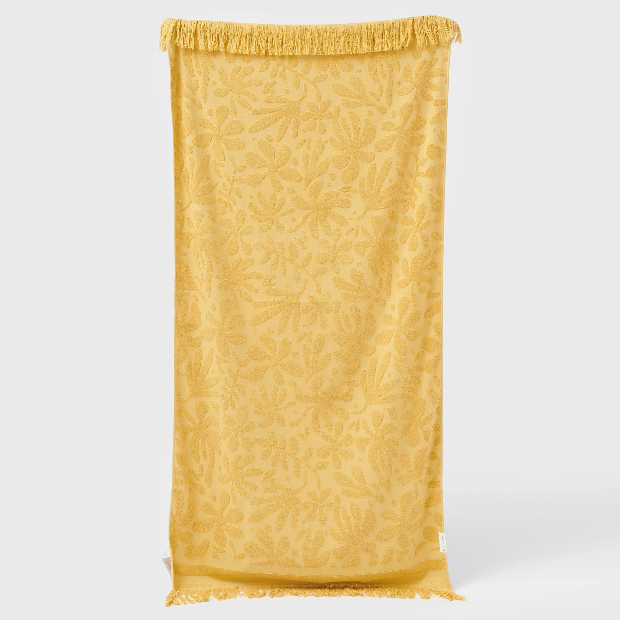 Sunnylife - Luxe Towel - Mango Bay Golden Mustard (Add-On)
