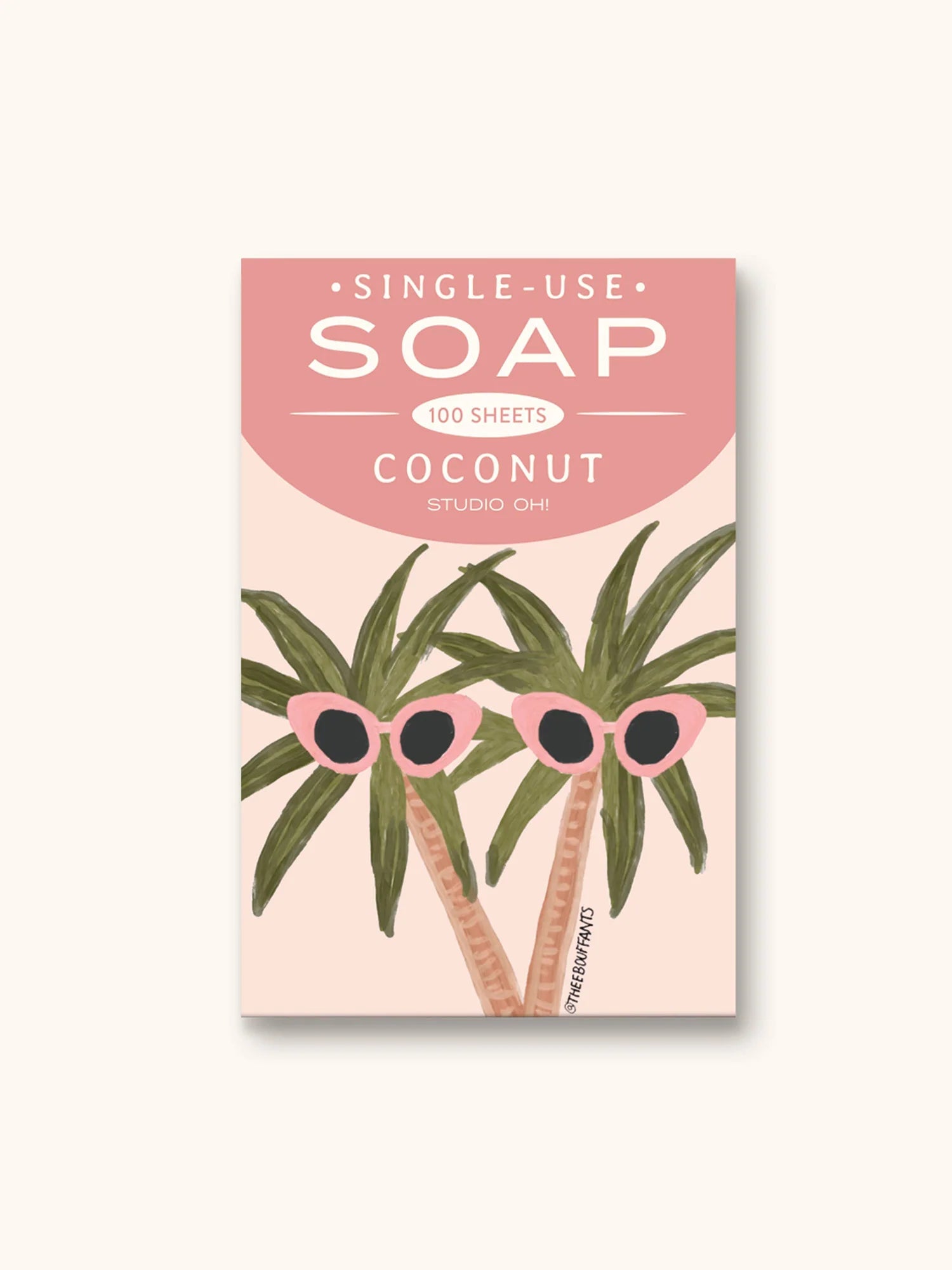 Studio Oh - Sunny Palms Single-Use Soap Sheets