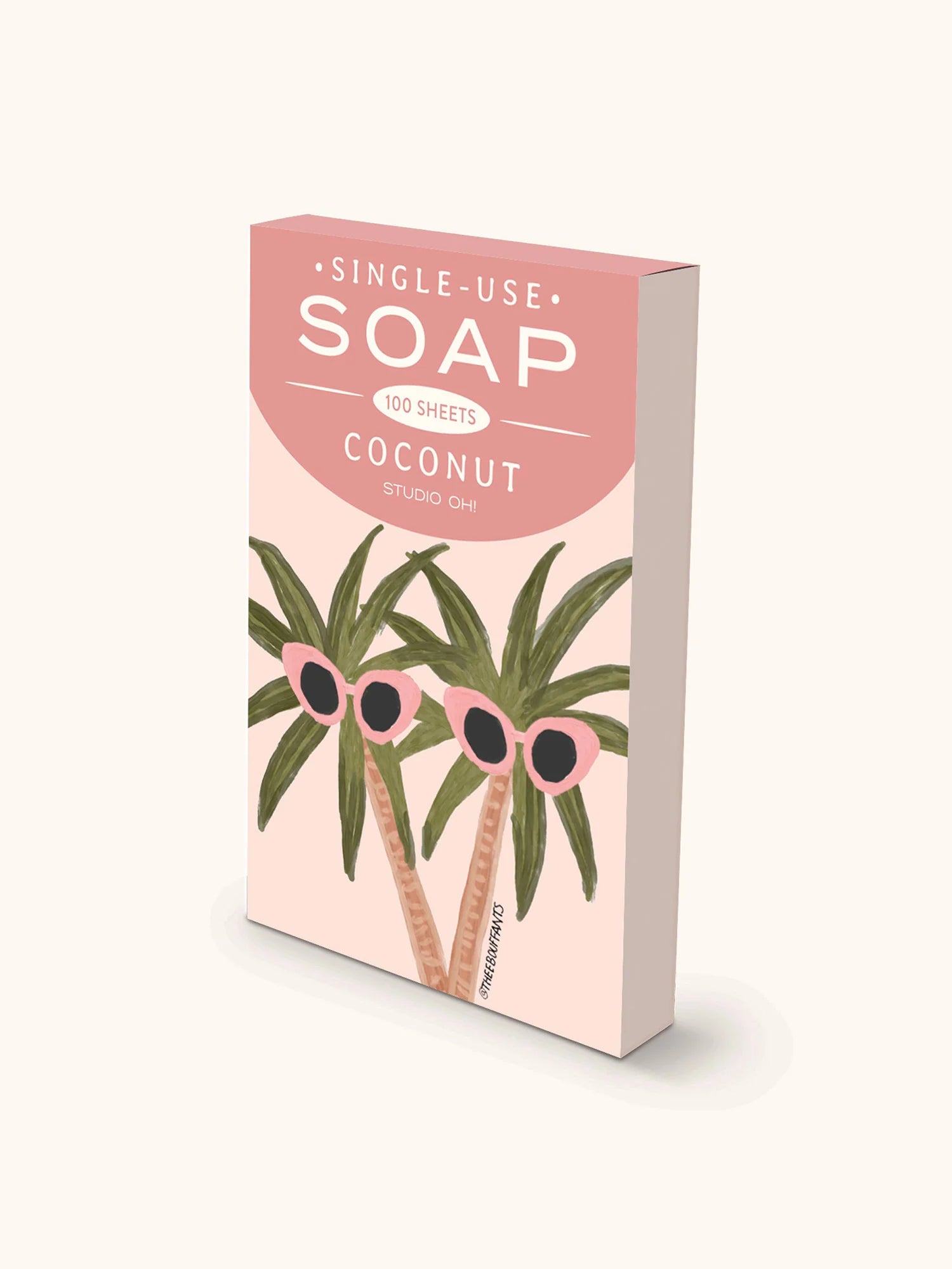 Studio Oh - Sunny Palms Single-Use Soap Sheets