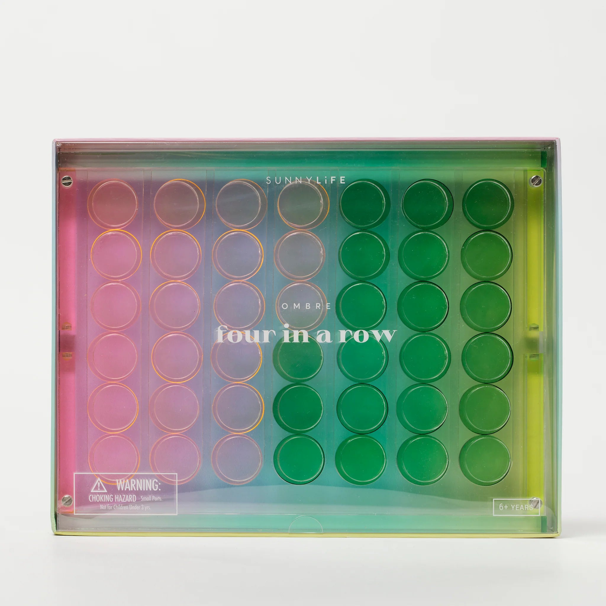 Sunnylife - Lucite 4 in a Row - Ombre Sherbert (Add-On)