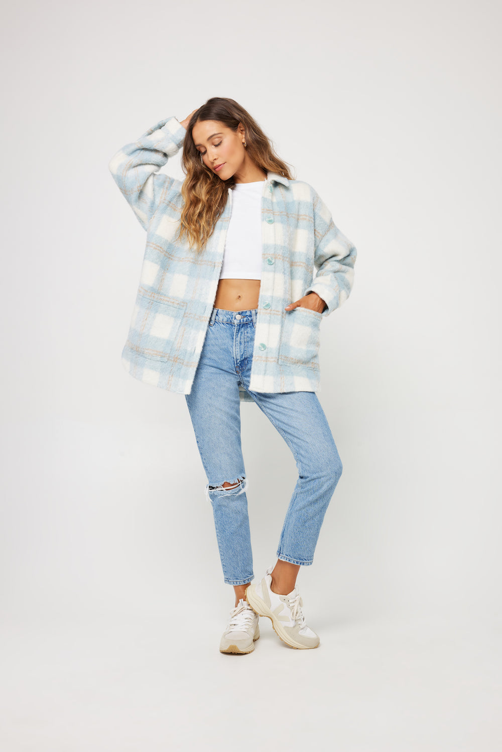 L Space - Seaside Jacket - Poolside-Cream (Add-On)