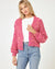 L Space - Strawberry Fields Cardigan - Strawberry Marl