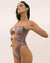 L Space - Seas The Day One Piece Swimsuit - Smoky Quartz (Add-On)
