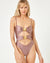 L Space - Seas The Day One Piece Swimsuit - Smoky Quartz (Add-On)