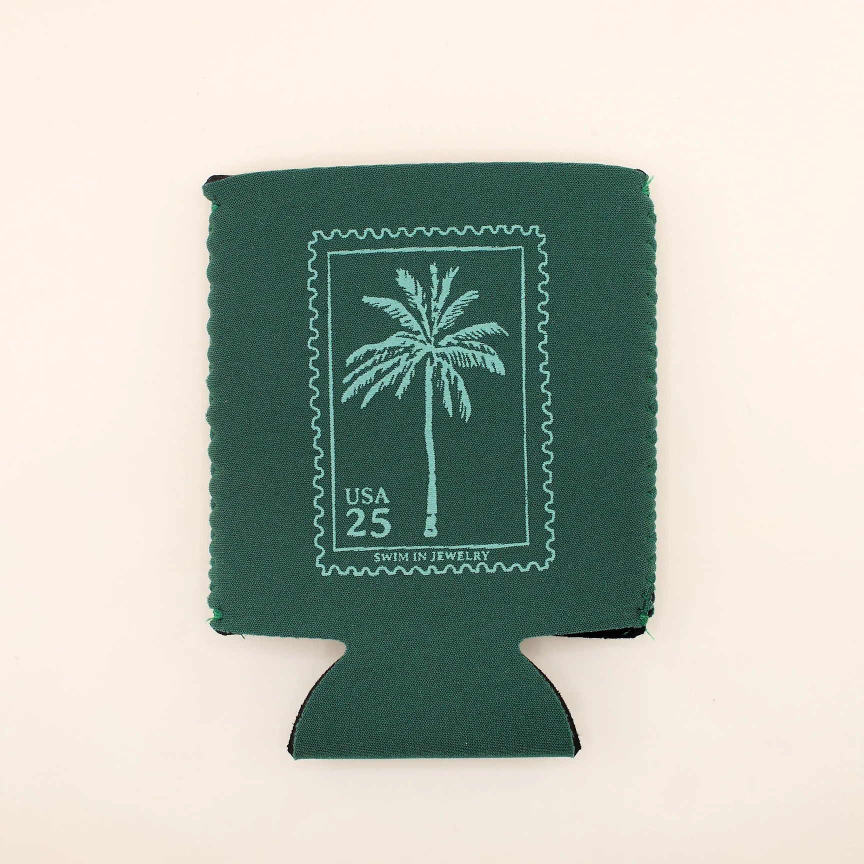 Freshwater Curated Goods - Palm Postage Stamp Koozie (Add-On)