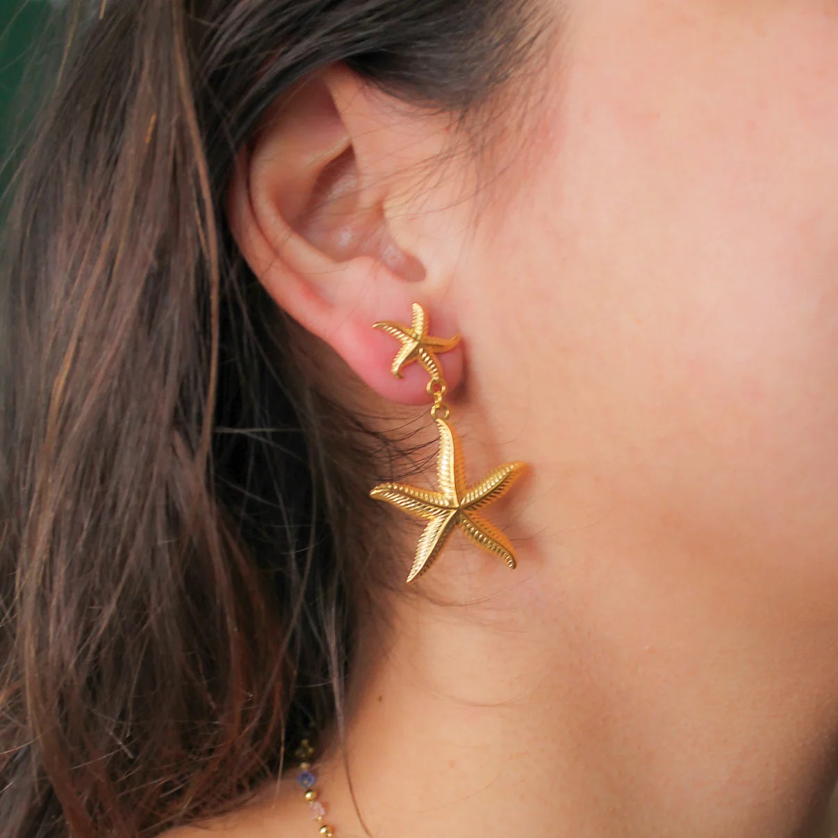 Swim In Jewelry - Aquamarine Earrings (Add-On)