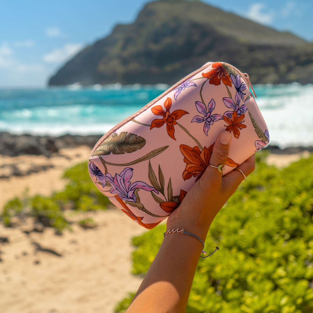 Mytagalongs - Ayla Printed Cosmetic Bag (+)