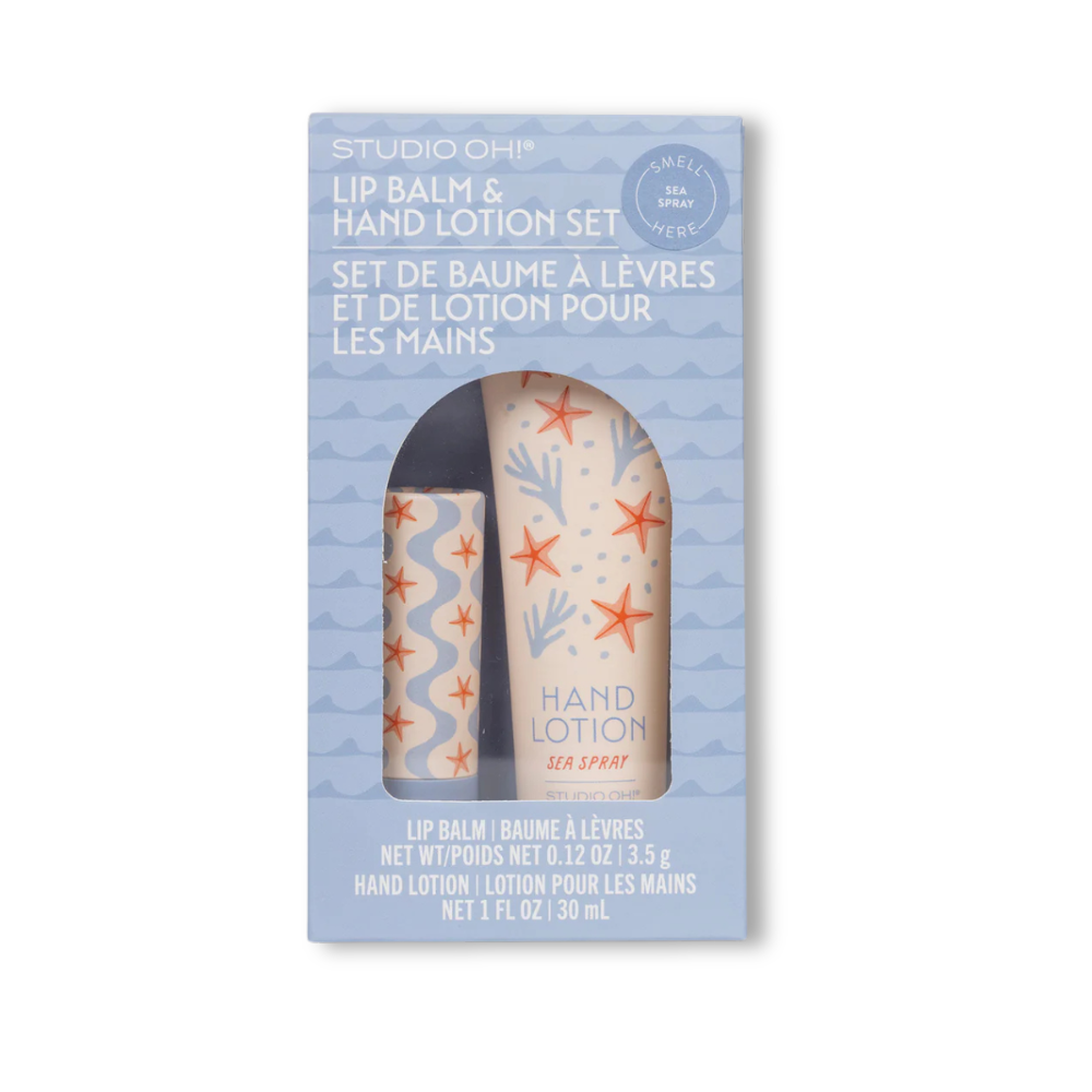Studio Oh - The Sea Life Lip Balm & Hand Lotion Set (+)