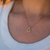 Lucky Feather - Ocean Life Necklace - Sun - Gold