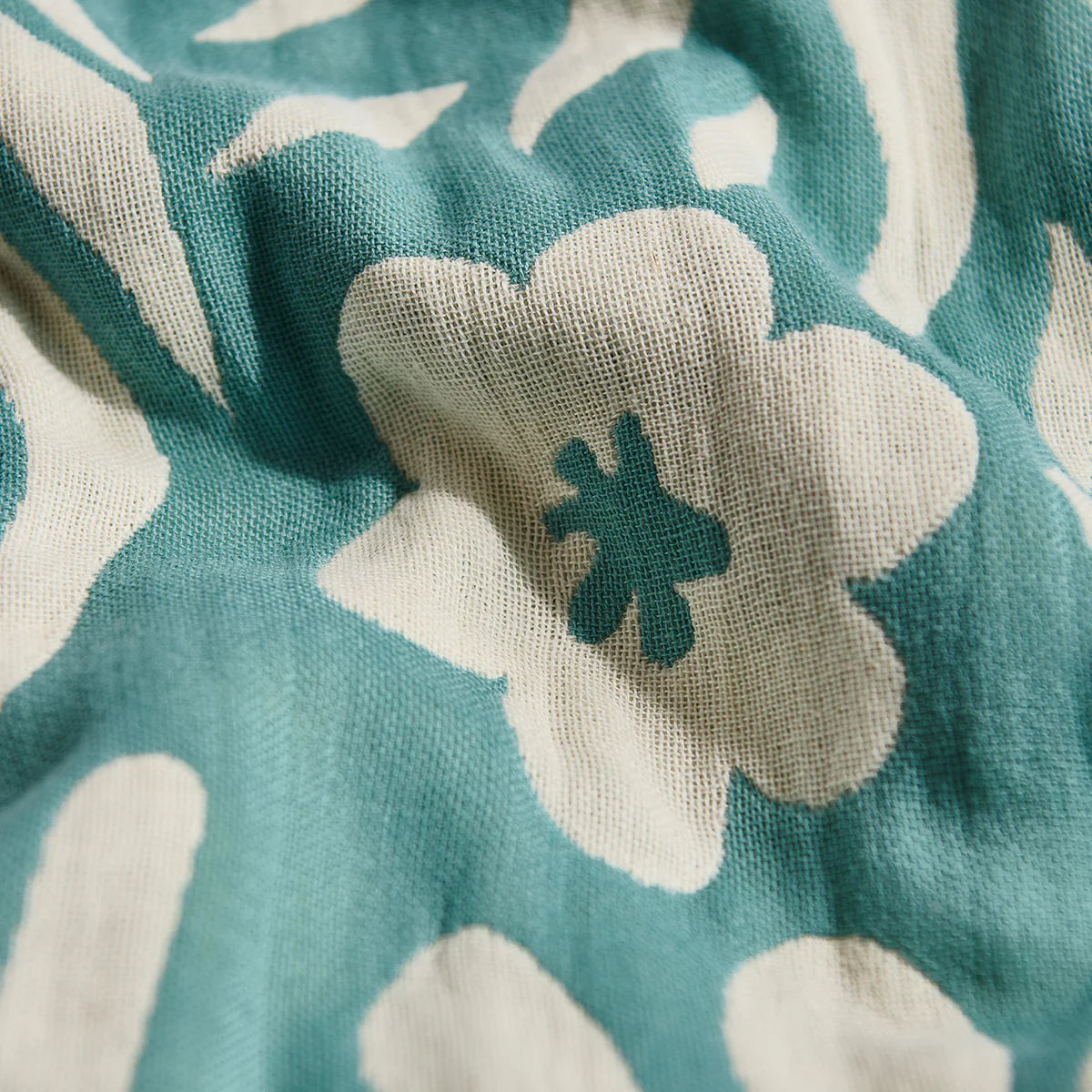 Slowtide - Sunny Driftweave Turkish Towel - Sky Blue