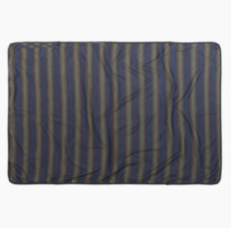 Coalatree - Hoodless Kachula Blanket - Green / Blue (Add-On)