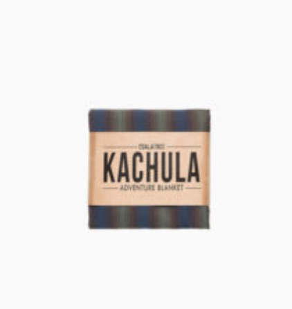 Coalatree - Hoodless Kachula Blanket - Green / Blue (Add-On)
