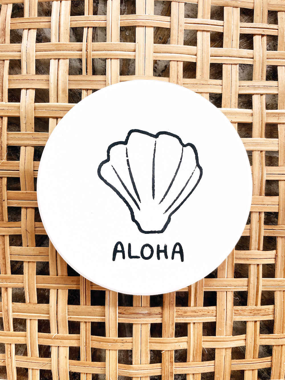 Palm + Petal -  Coaster 4 Pack - Coastal (Add-On)