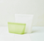 Set of 2 Eco Silicone Seal Bags (in Warm White + Sage)