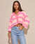L Space - Daybreak Cardigan - Daybreak Stripe
