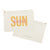 The Cotton & Canvas Company - Sunkissed Cotton Canvas Cosmetic Bag (Add-On)