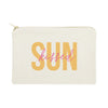 The Cotton & Canvas Company - Sunkissed Cotton Canvas Cosmetic Bag