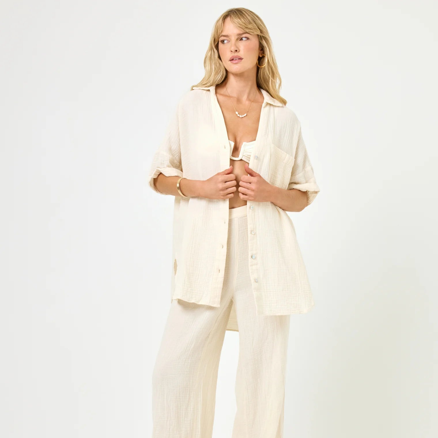 L Space - Terrazo Tunic - Tapioca (Add-On)
