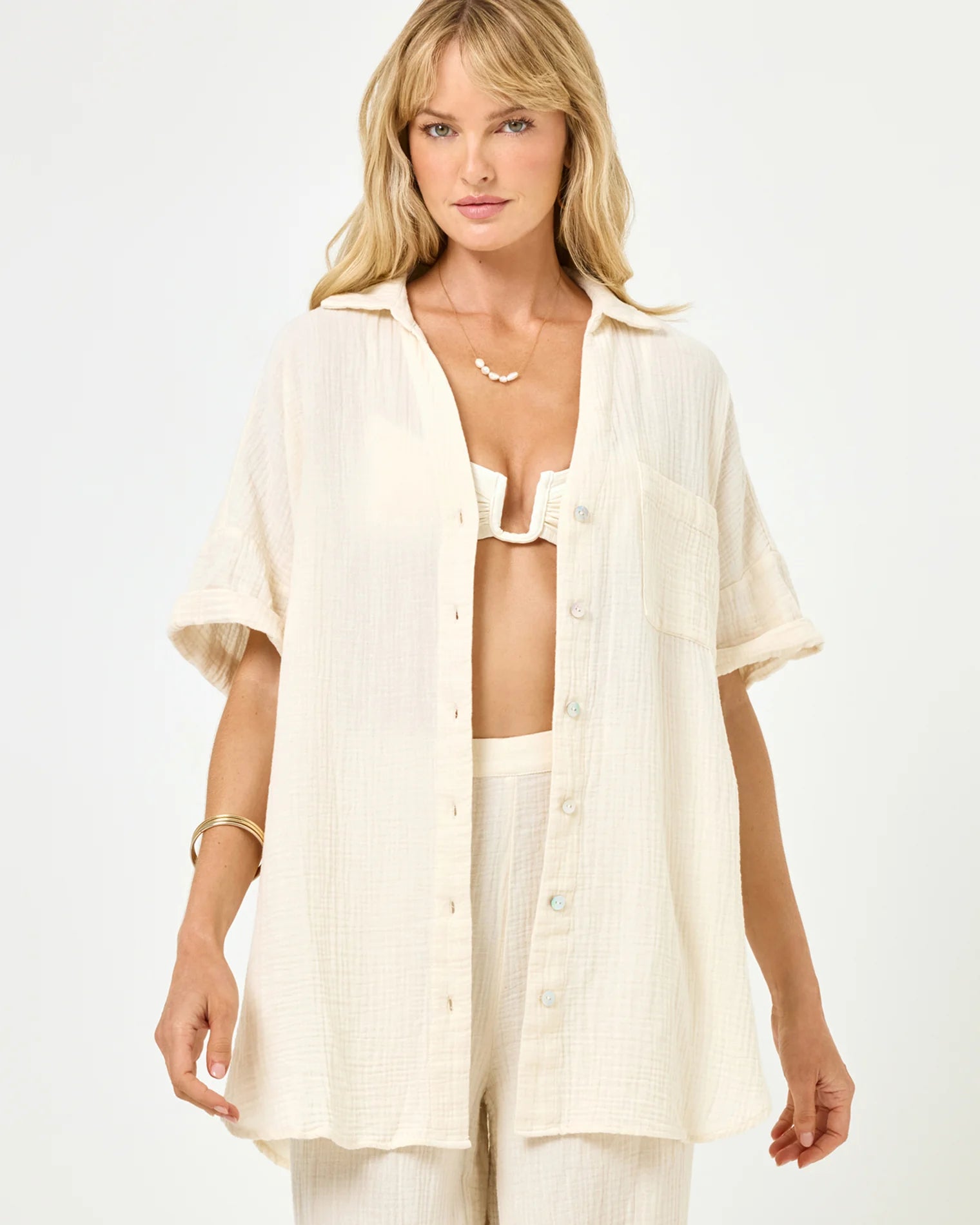 L Space - Terrazo Tunic - Tapioca (Add-On)
