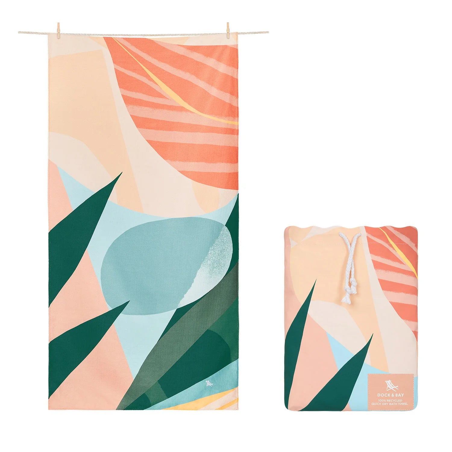 Dock & Bay - Bath Towel - Congo Canopy (Add-On)