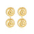 Luv AJ - The Leila Drop Earrings - Gold (Add-On)