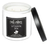 Cali Vibes - Vitamin Sea - 13oz Natural Soy Wax Candle