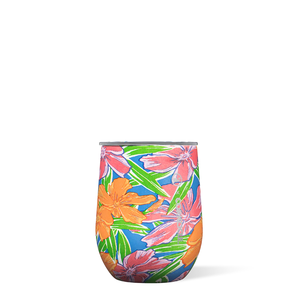 Corkcicle - Stemless - 12oz Vineyard Vines Oleander (Add-On)