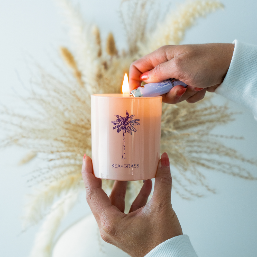 Sea & Grass- The Pink Sands Candle (+)