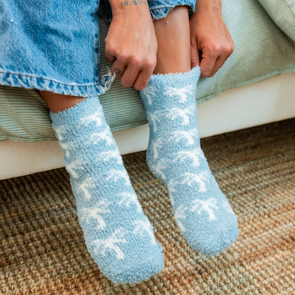 Sundream - The Palm Plush Socks