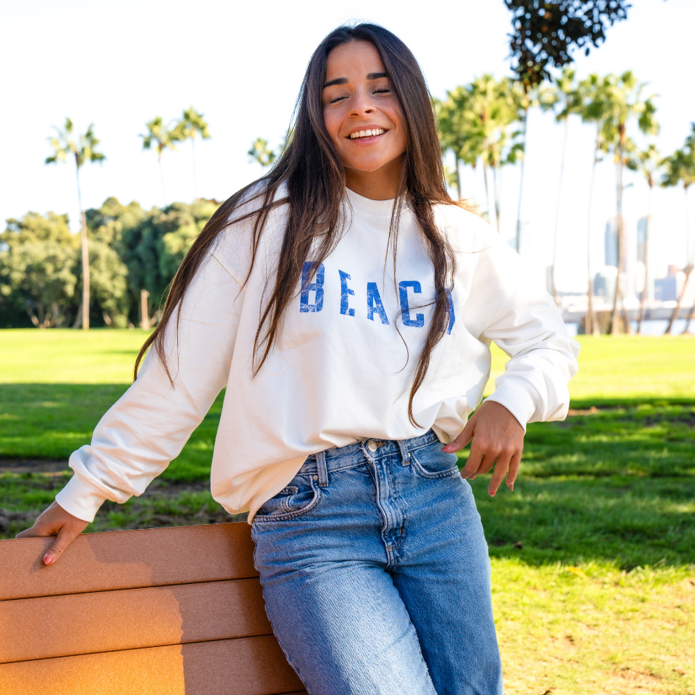 Beachly - The Beach Sweatshirt - Natural
