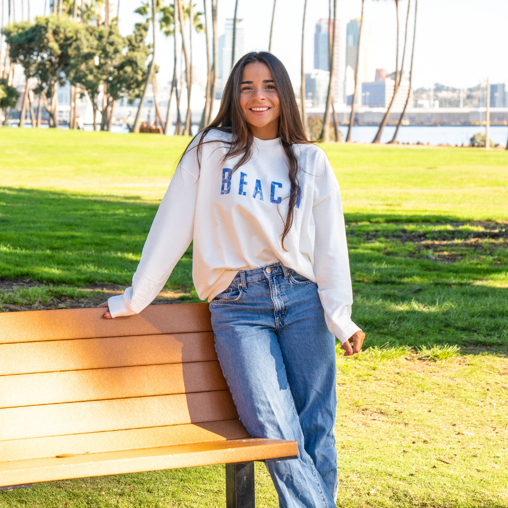 Beachly - The Beach Sweatshirt - Natural