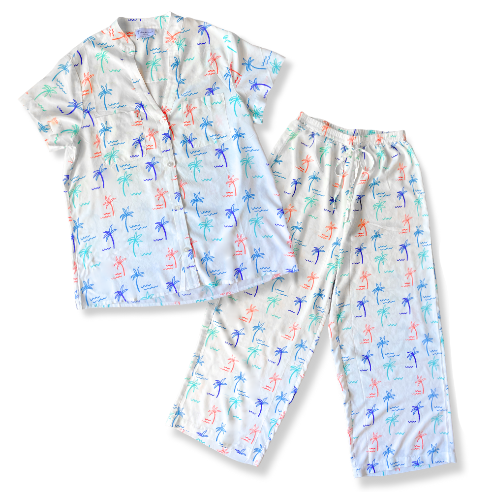 Island Haus Co - The Palm Beach Pajama Set (+)