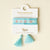 The Darling Effect - Fun In The Sun Adjustable Woven Bracelet - Beach Bum (Add-On)