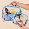 The Darling Effect - Coastal Cove Clearly Chic Cosmetic Bag Set (Add-On)