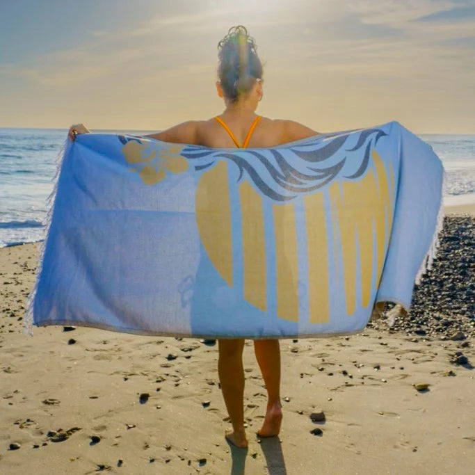 Shaka Love - Wahine Sunset Turkish Towel (Add-On)