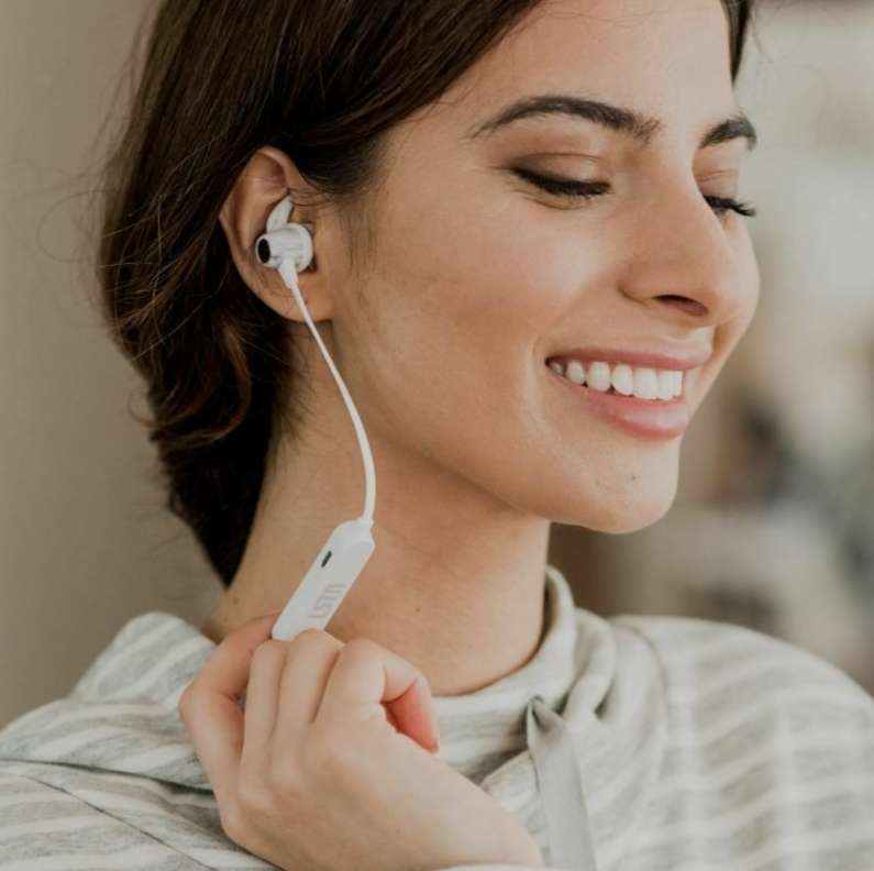 LSTN - Marbled Crescent Wireless Bluetooth Ear Buds