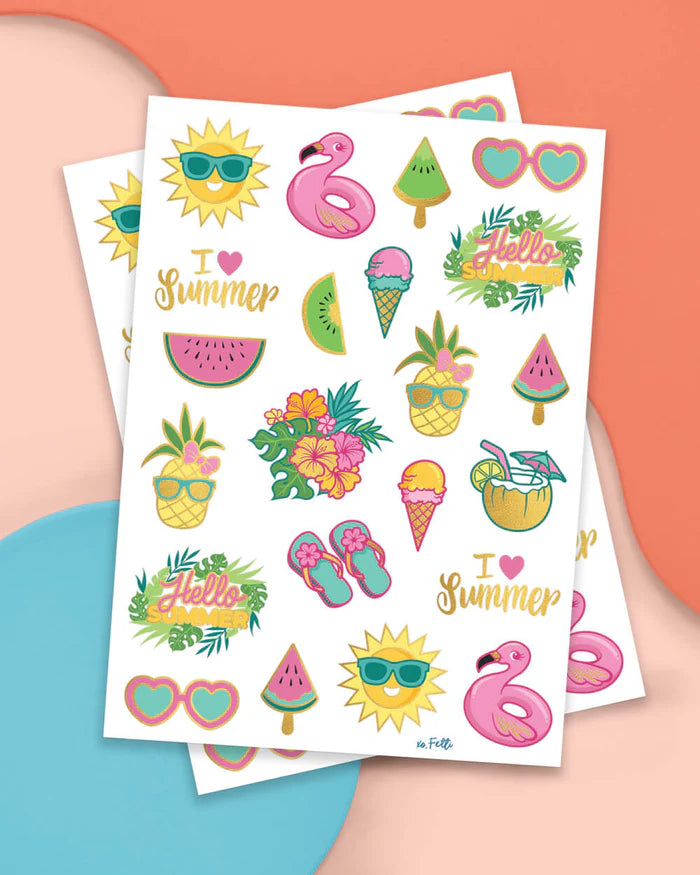 XO Fetti - Summer Fun Tats