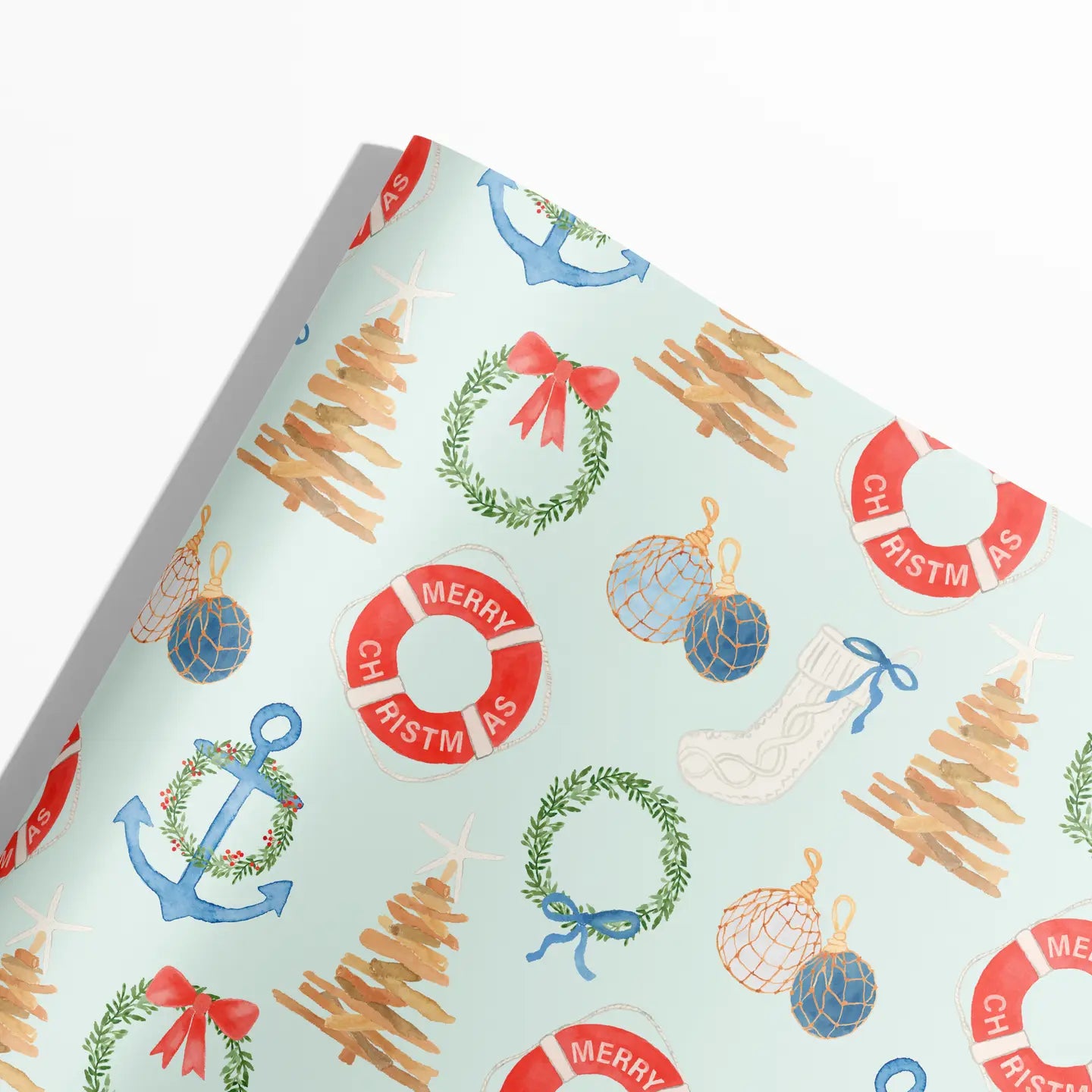 Gert & Co - Coastal Christmas Gift Wrap