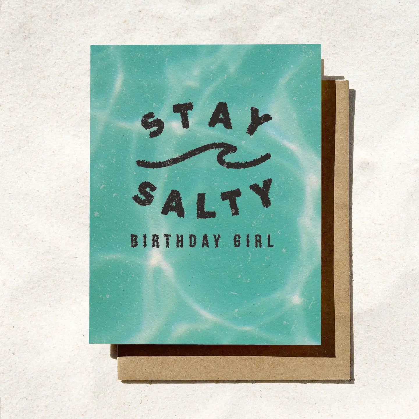 Daydream Prints - Stay Salty Birthday Girl Card