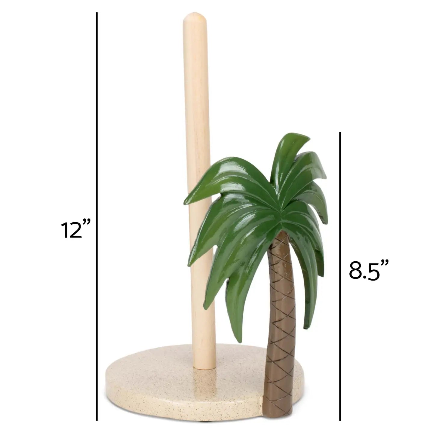 Paper Towel Holder - Palm Tree