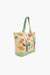 America & Beyond - Sea Shell Beaded Boat Tote