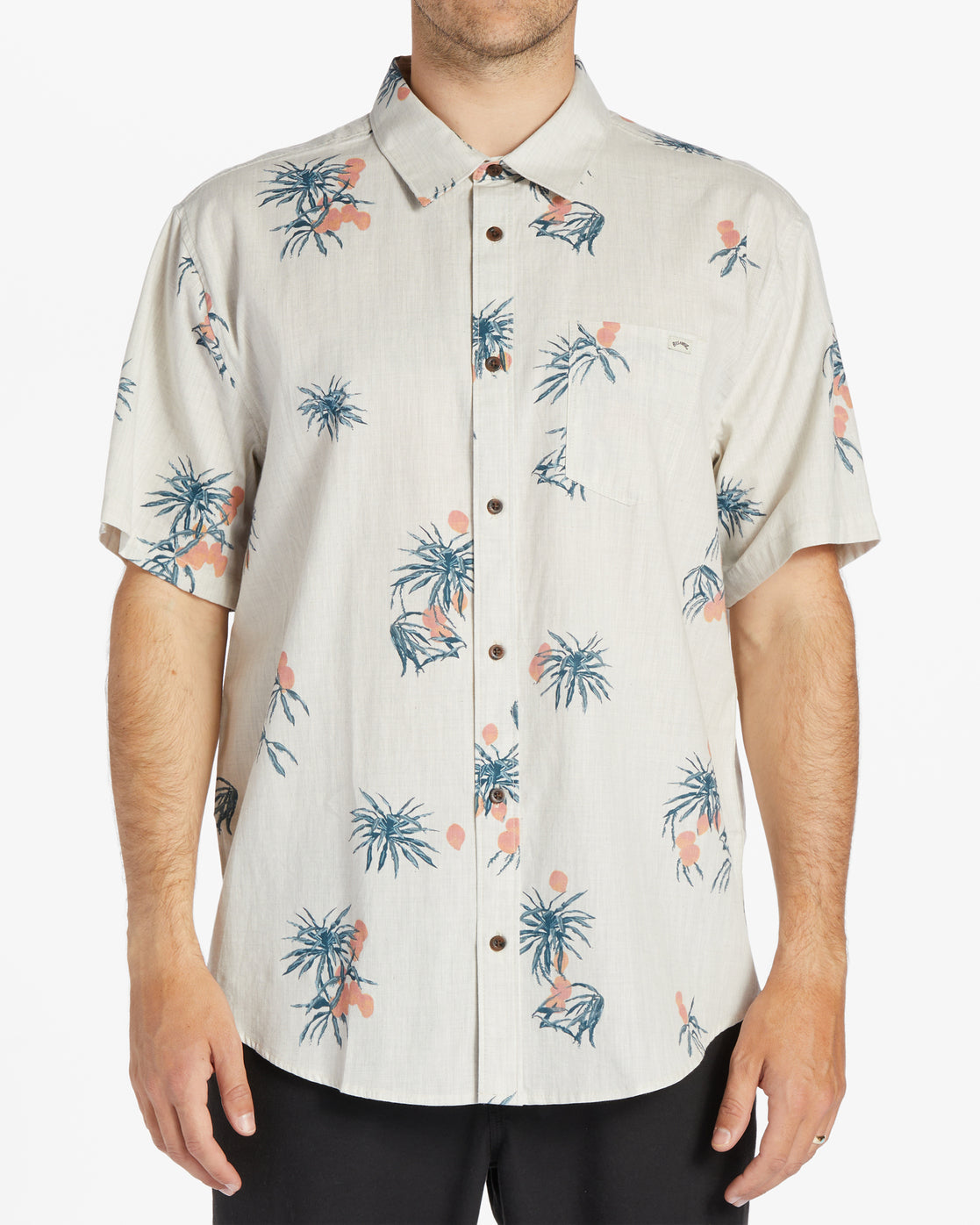 Billabong - Sundays Mini Short Sleeve Shirt - Oyster
