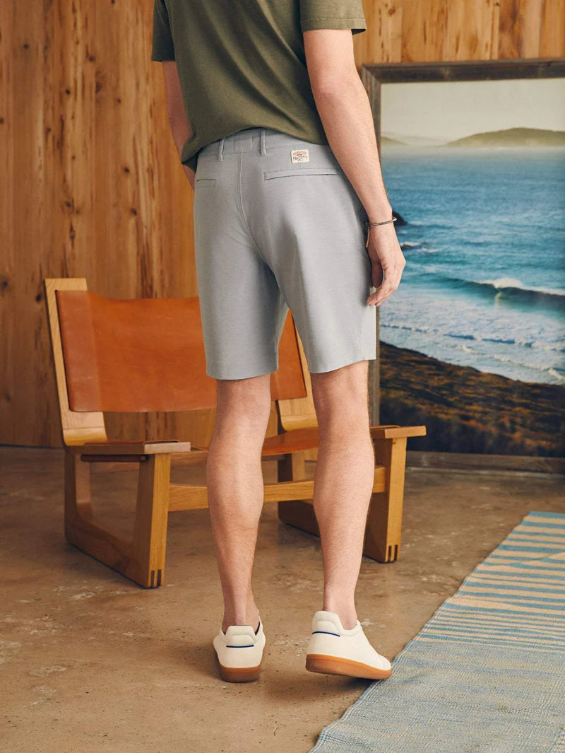Faherty - Belt Loop All Day Shorts 9" - Ice Grey