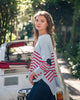 MerSea - Amour Sweater - Tide Blue/Cherry Stripes