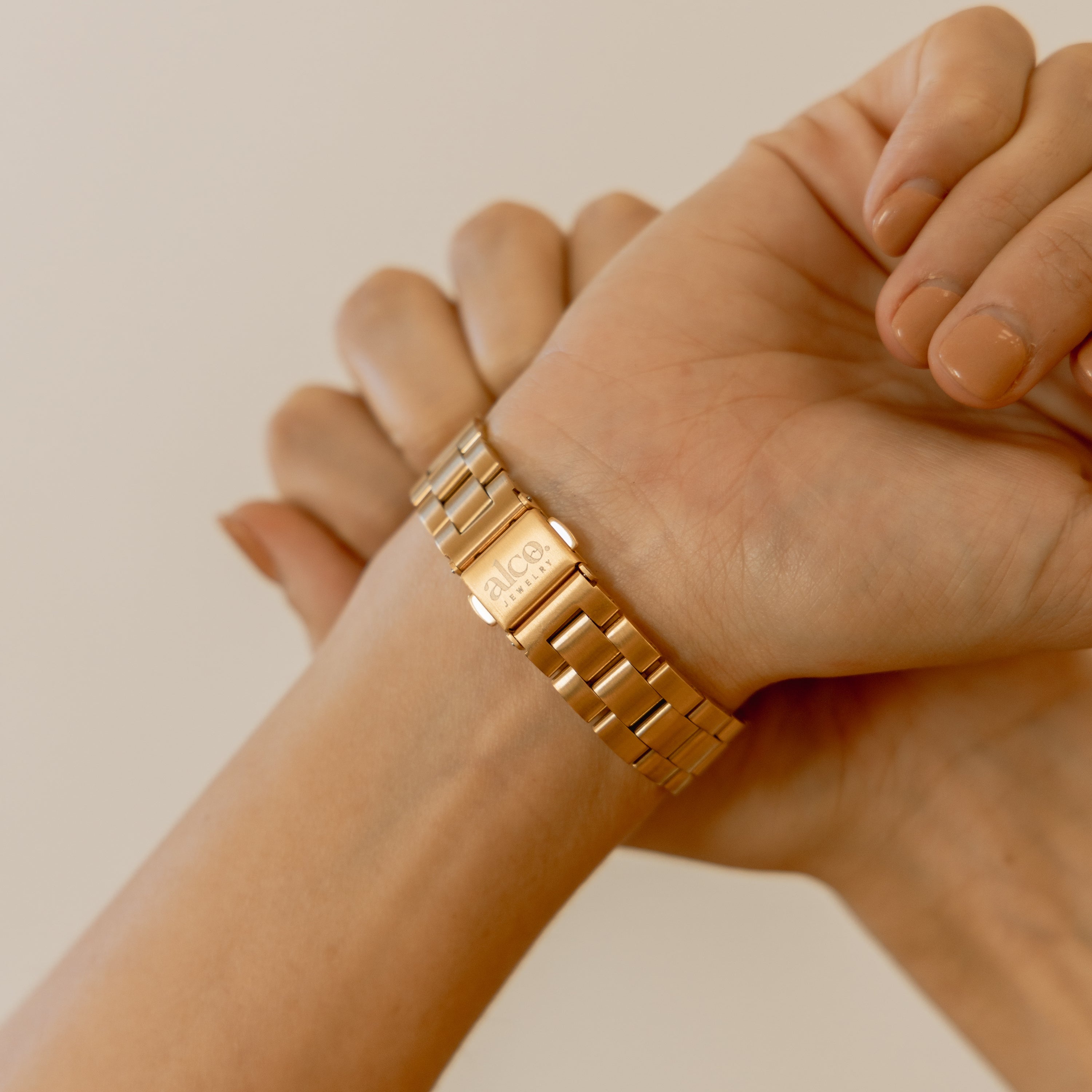 Alco - 38/41mm Gold - Apple Watch Band (Add-On)